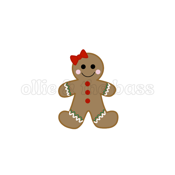 Gingerbread with Bow