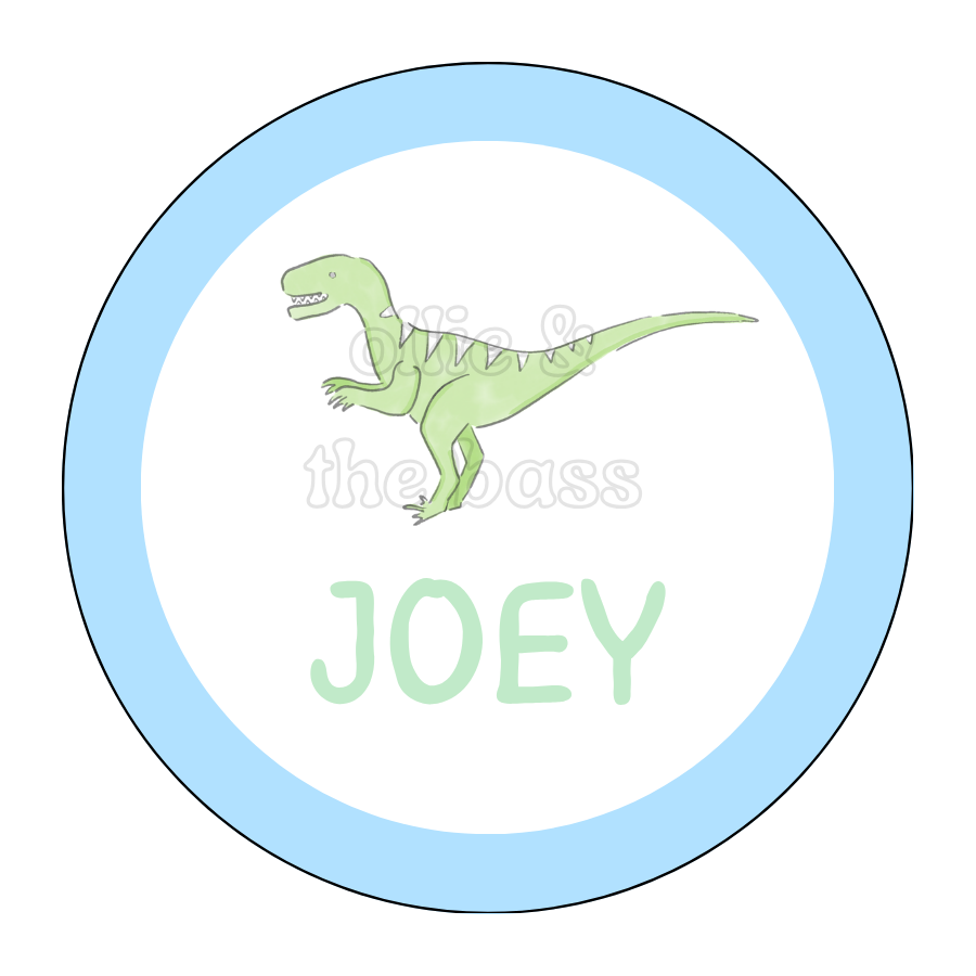 Bag Tag: T-Rex