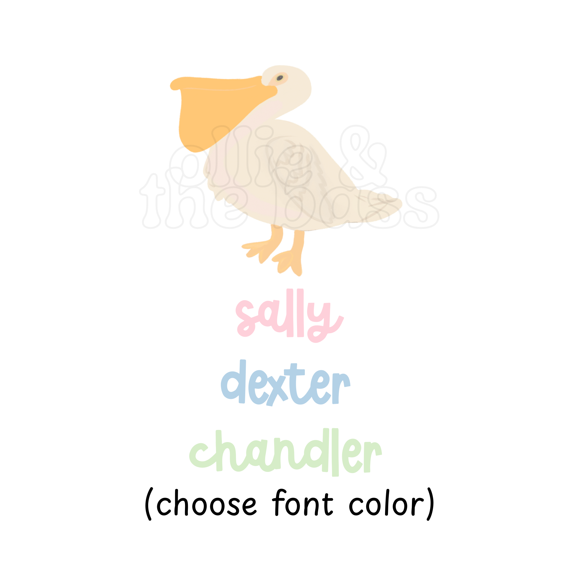 Pastel Seagull