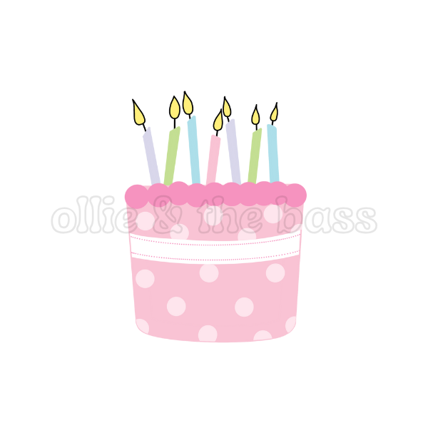 Pink Birthday Cake