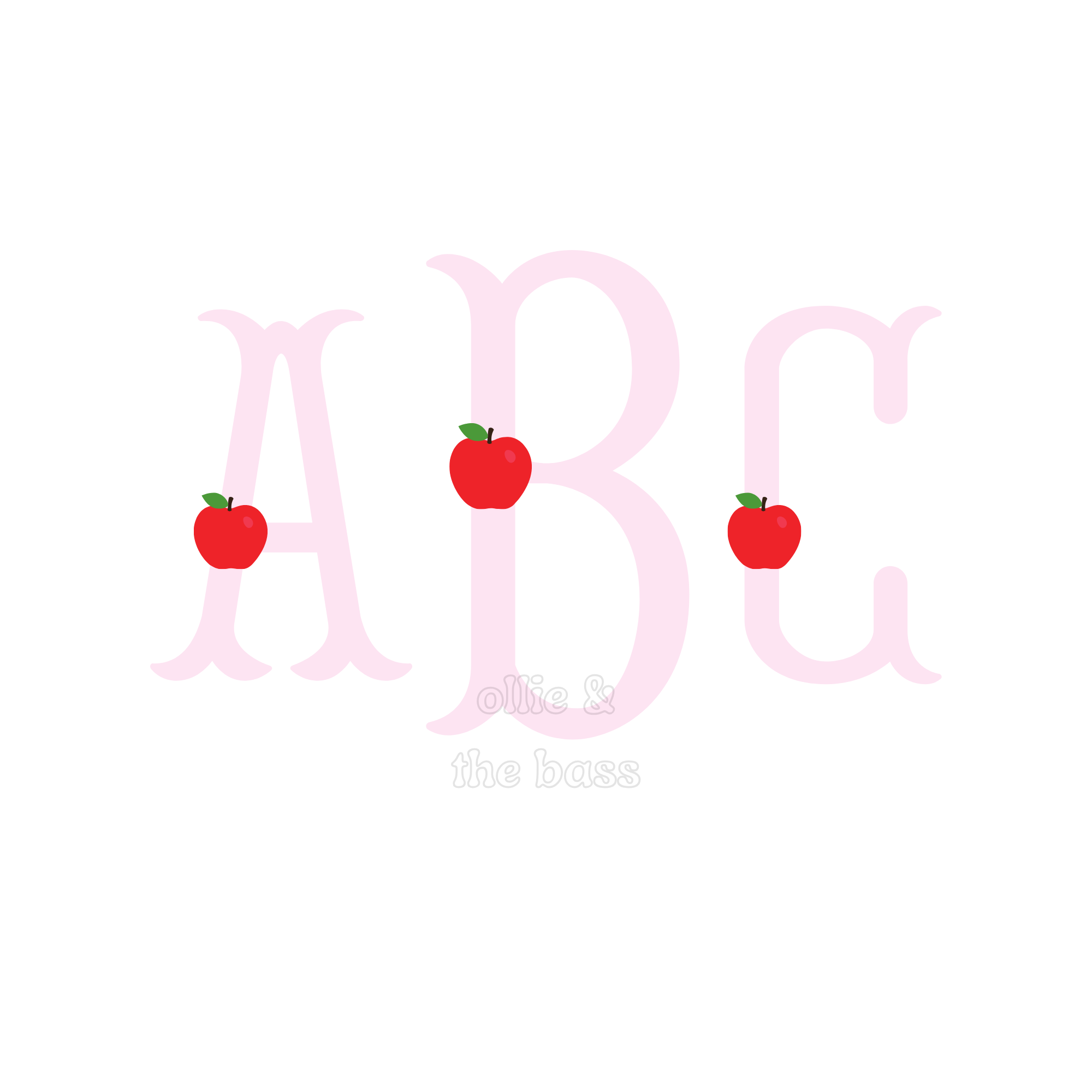 Pink Fishtail with Mini Apples