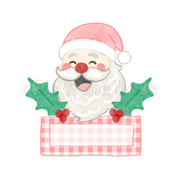 Pink Light Skin Santa