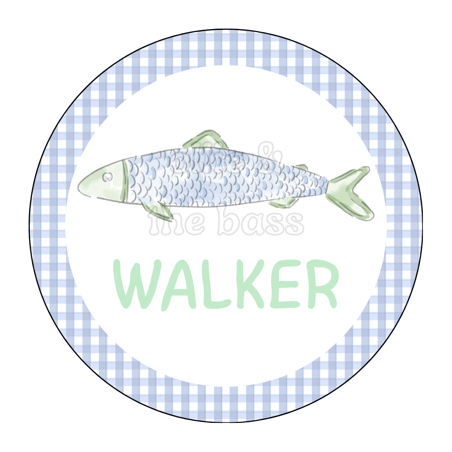 Bag Tag: Fish