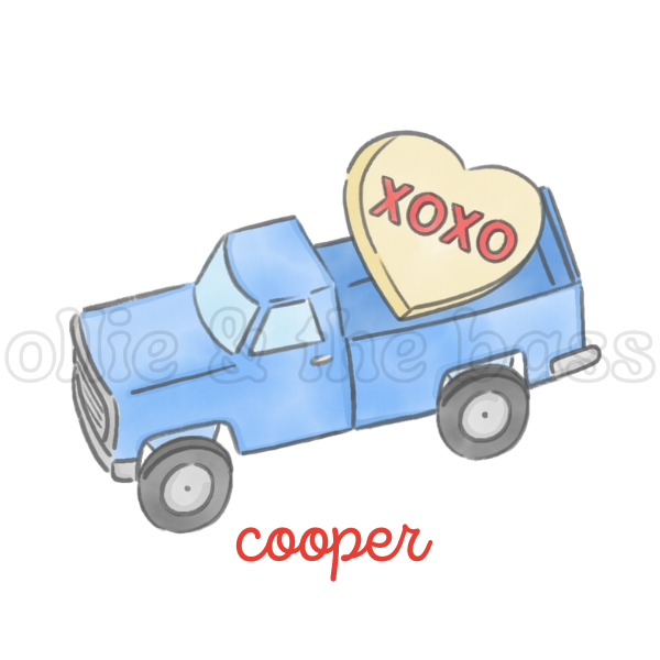 Blue Valentines Truck