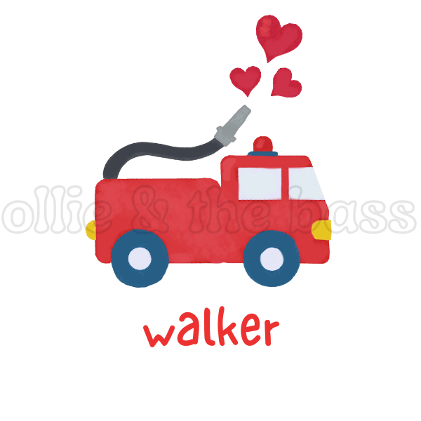 Firetruck Heart