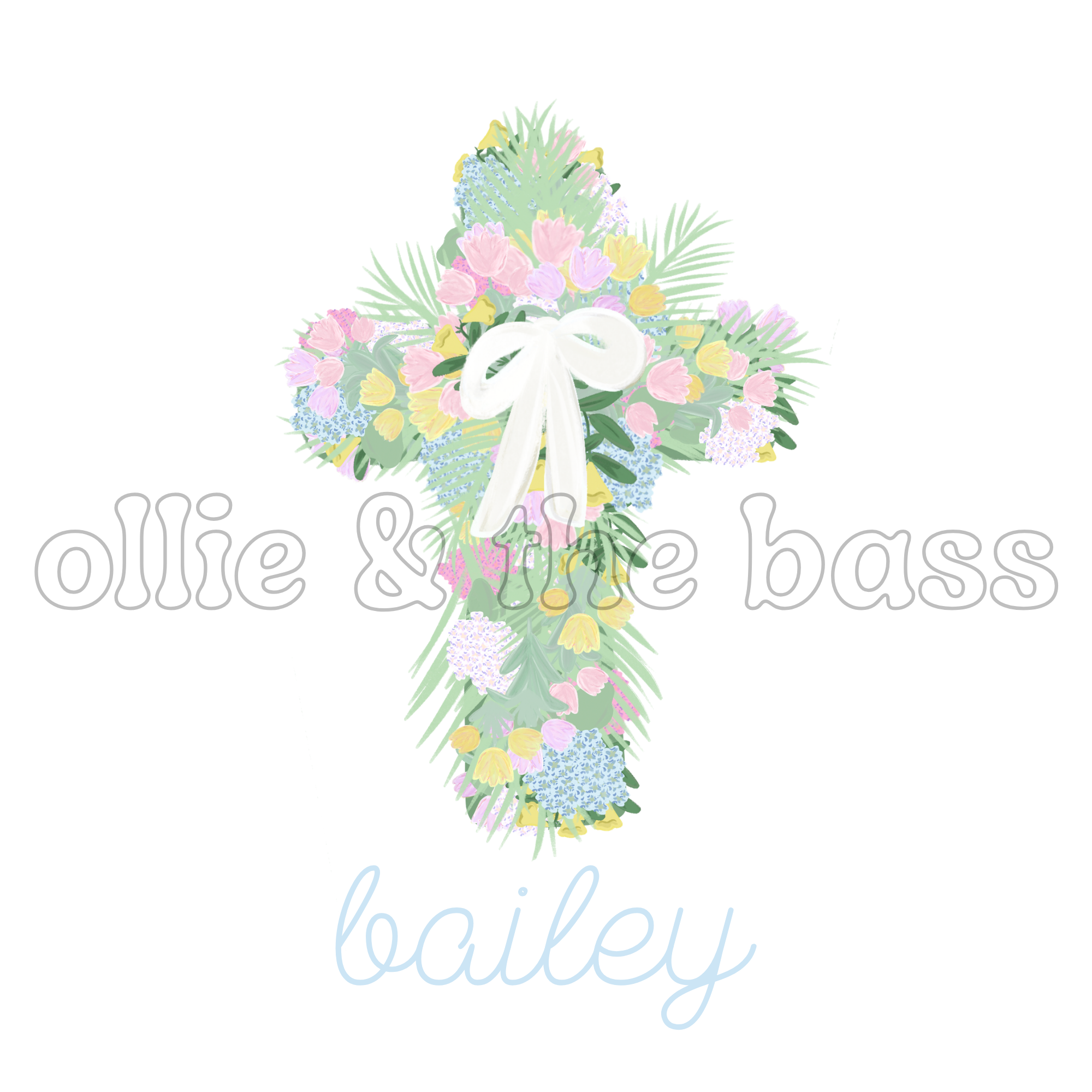 Floral Cross