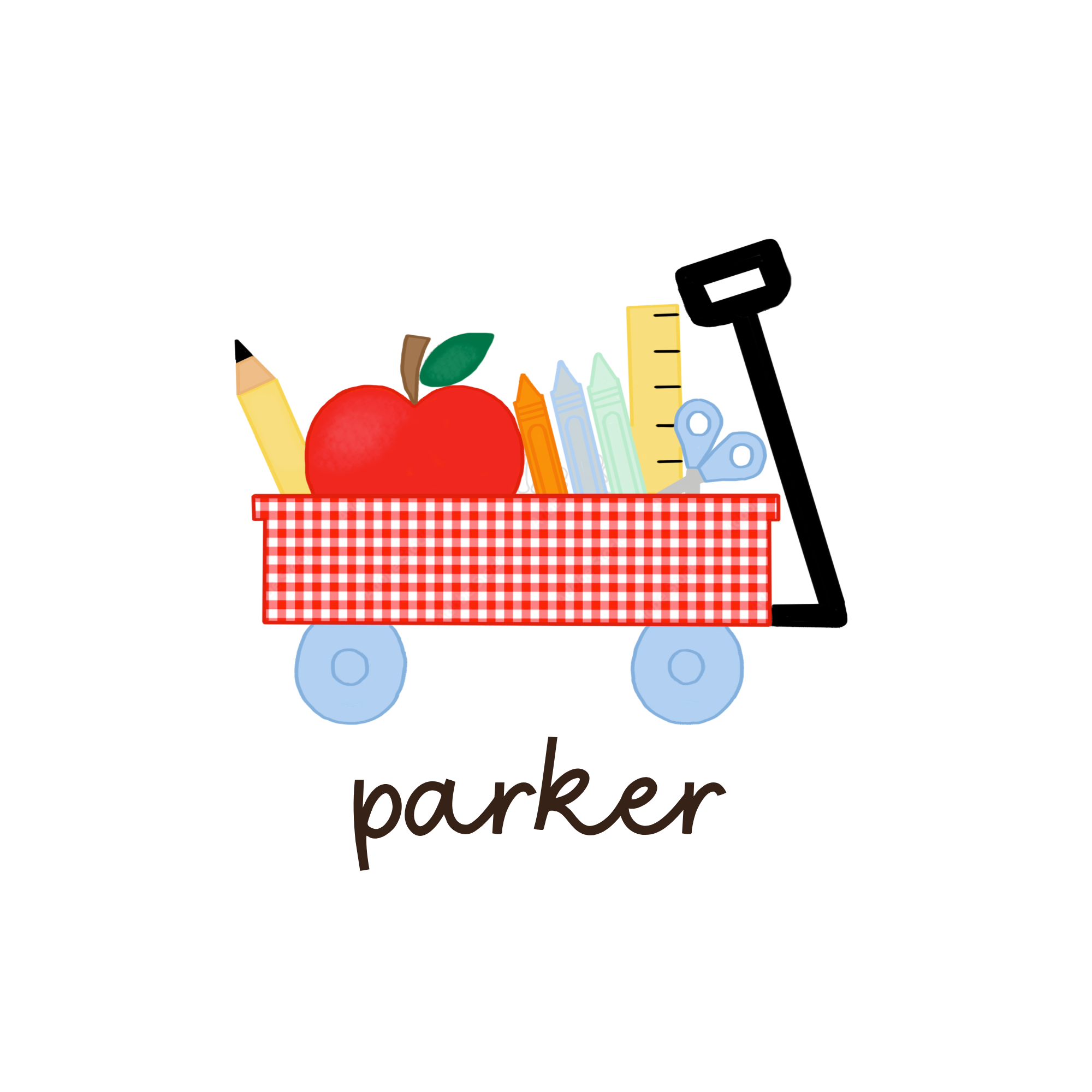Back to School Wagon