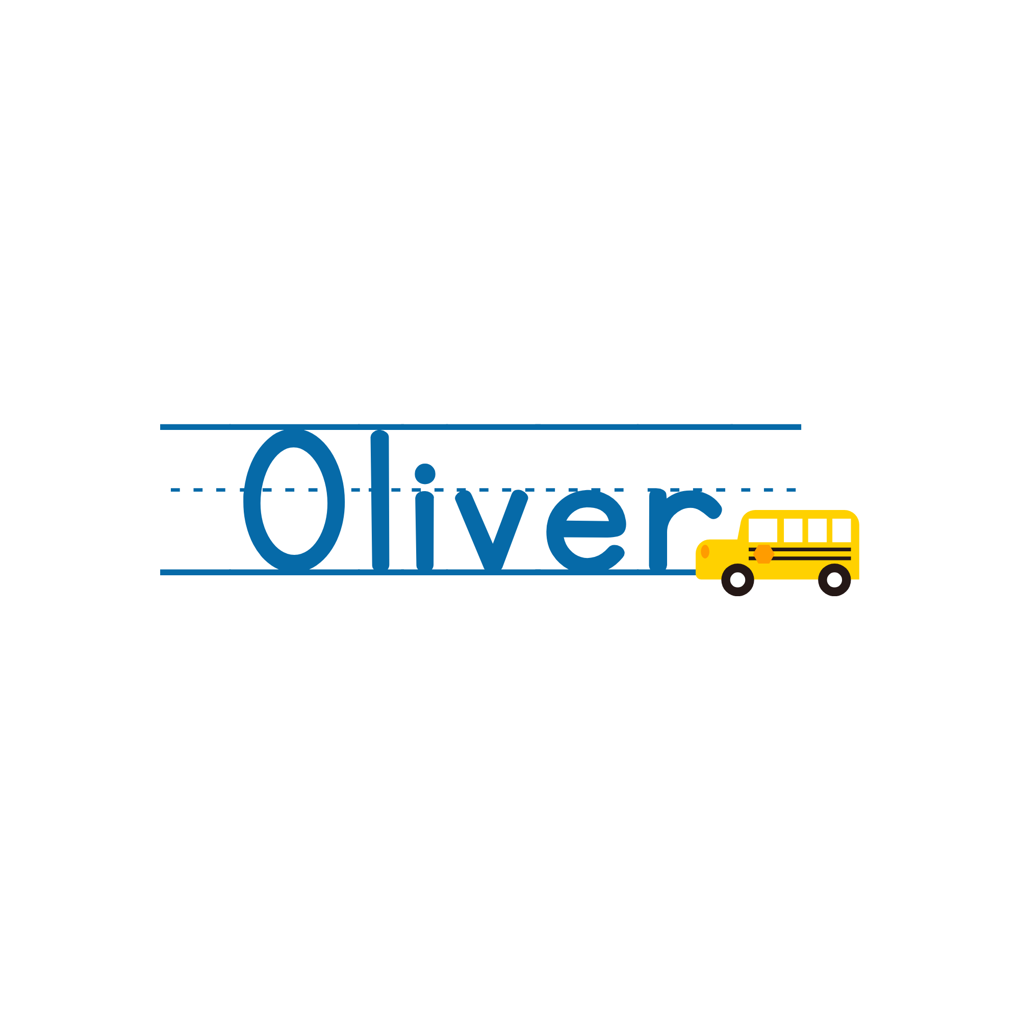 Name with School Bus