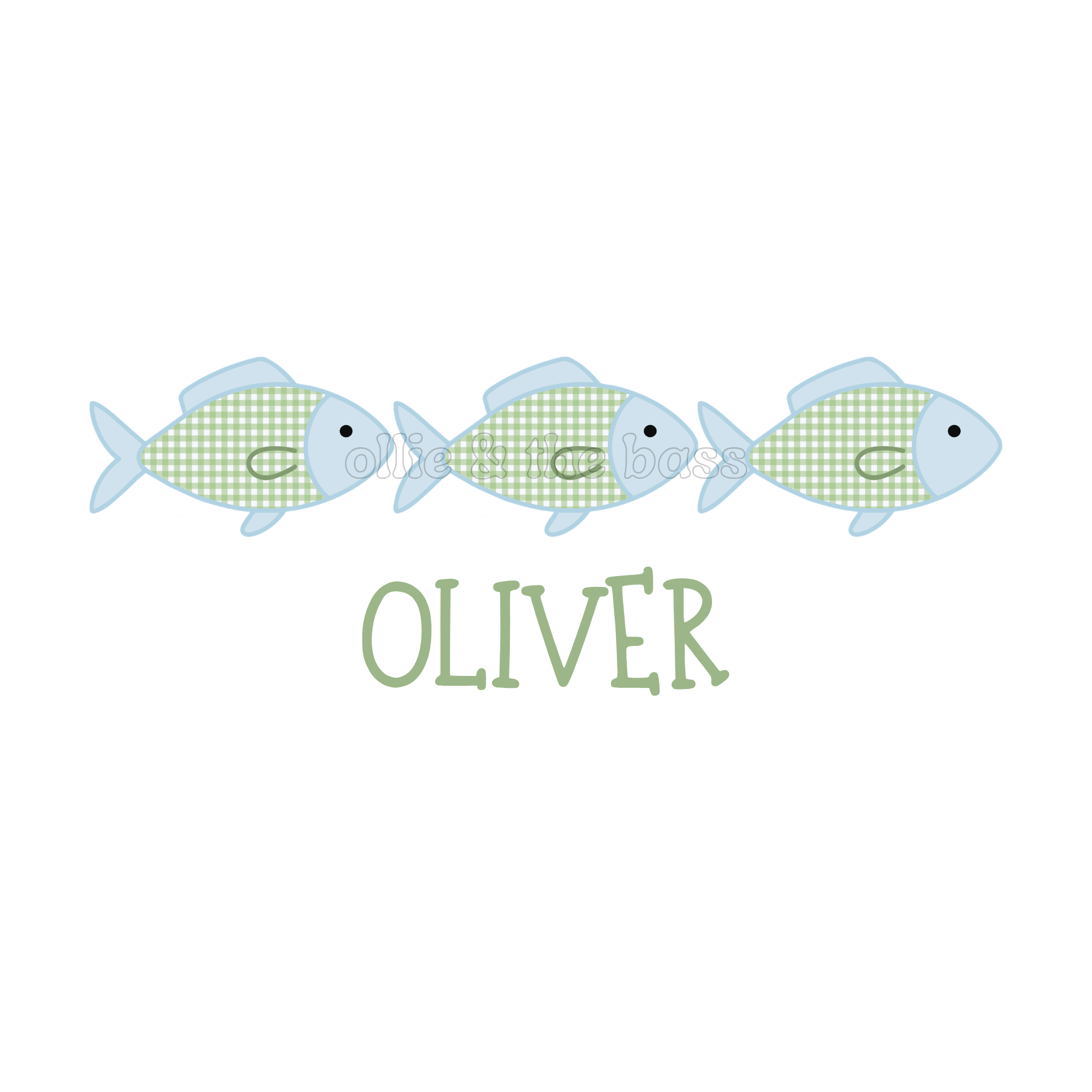 Green/Blue Fishes